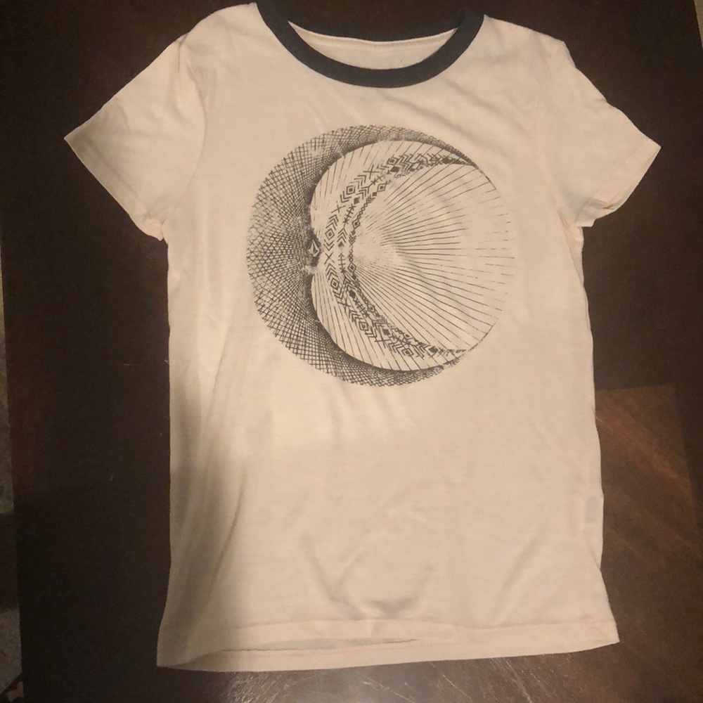 Black and pink graphic tank top